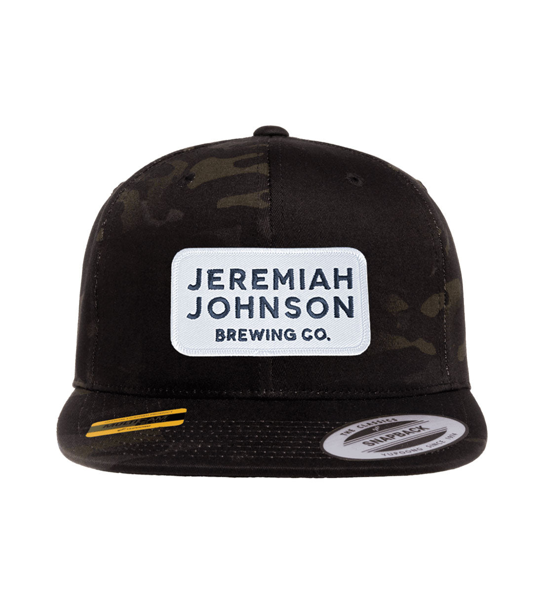 Mountain Man Flat Bill Snapback Hat