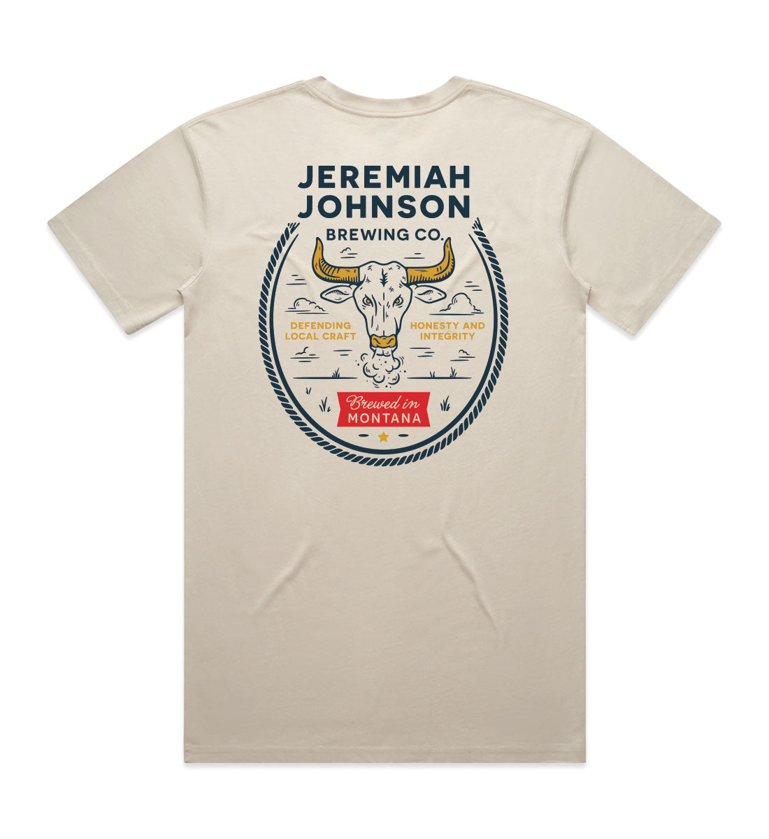 Jeremiah Johnson Montana Bull T-Shirt