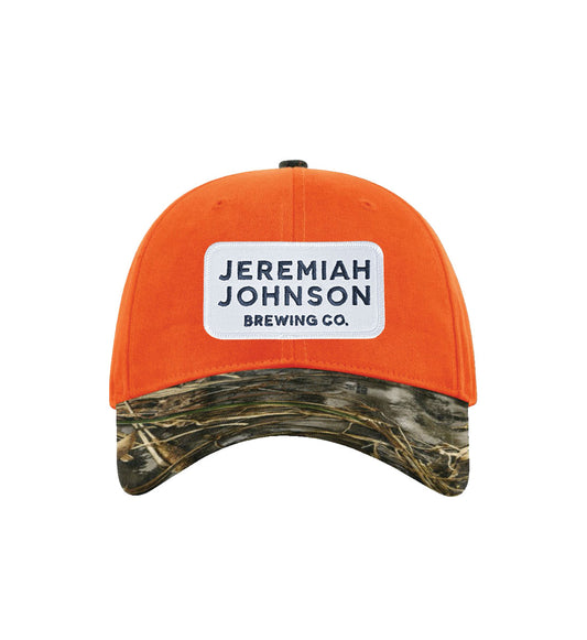 Jeremiah's Brews & Bucks Hunting Embroidered Patch Hat